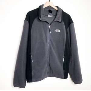 MENS NORTHFACE FLEECE ZIP UP JACKET